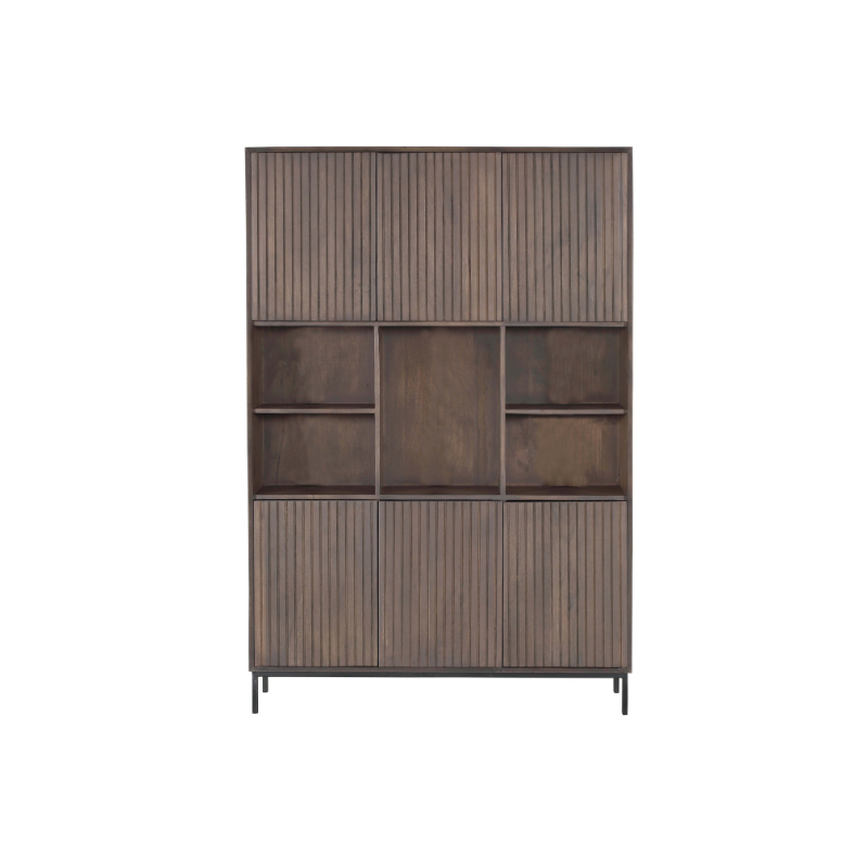 Shelving unit XL Madison Walnut | 135 cm