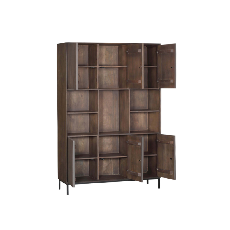 Shelving unit XL Madison Walnut | 135 cm