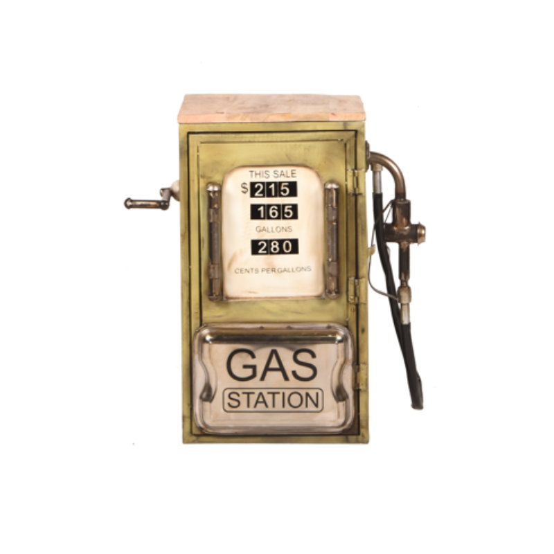 Vintage Gas Station | Sidetable Bakker Living