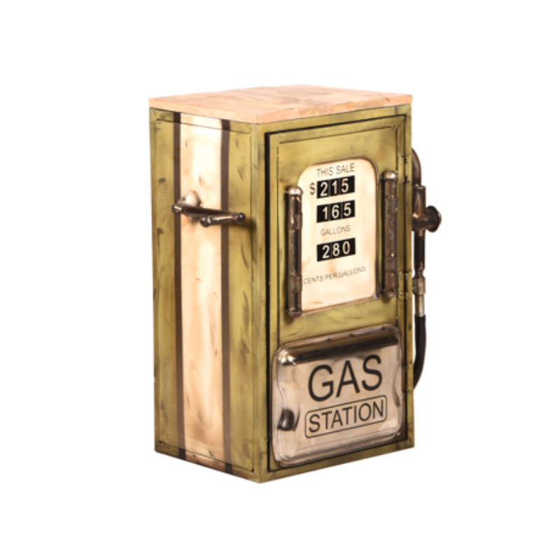 Vintage Gas Station | Sidetable Bakker Living