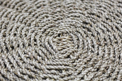 HSM Collection-Vloerkleed -ø100-Naturel-Raffia/Zeegras