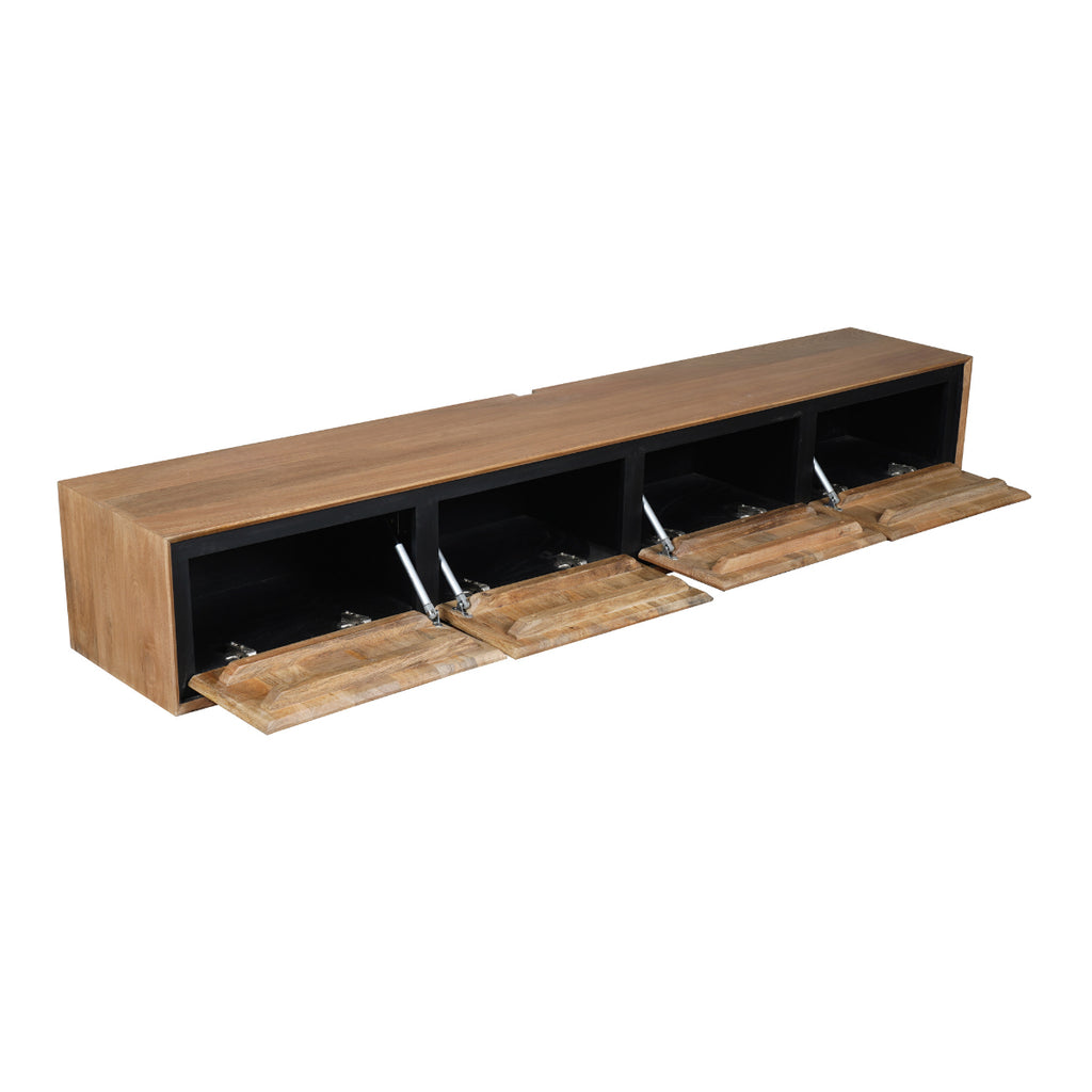 Floating TV cabinet RichWood | 240 cm