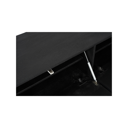 Floating TV cabinet Vision Black | 120 cm