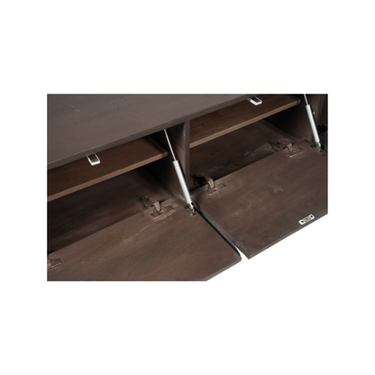 Zwevend tv meubel Vision Walnut | 120 cm Bakker Living